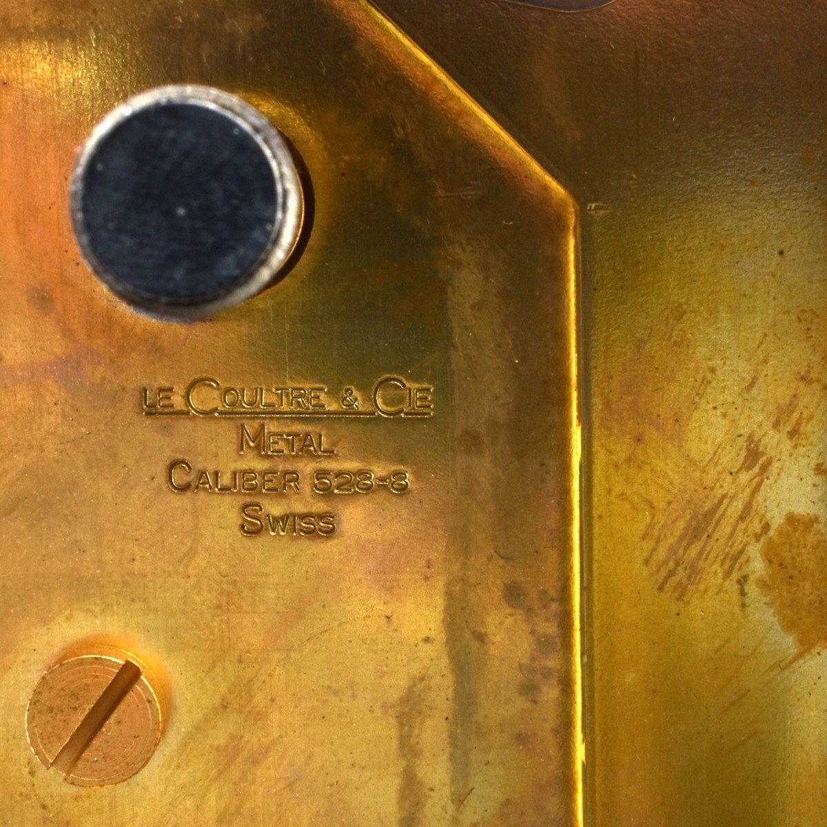 Jaeger LeCoultre Clock