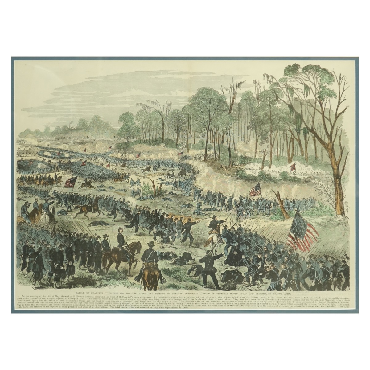 The Battle of Champion Hill, Grant Engraving