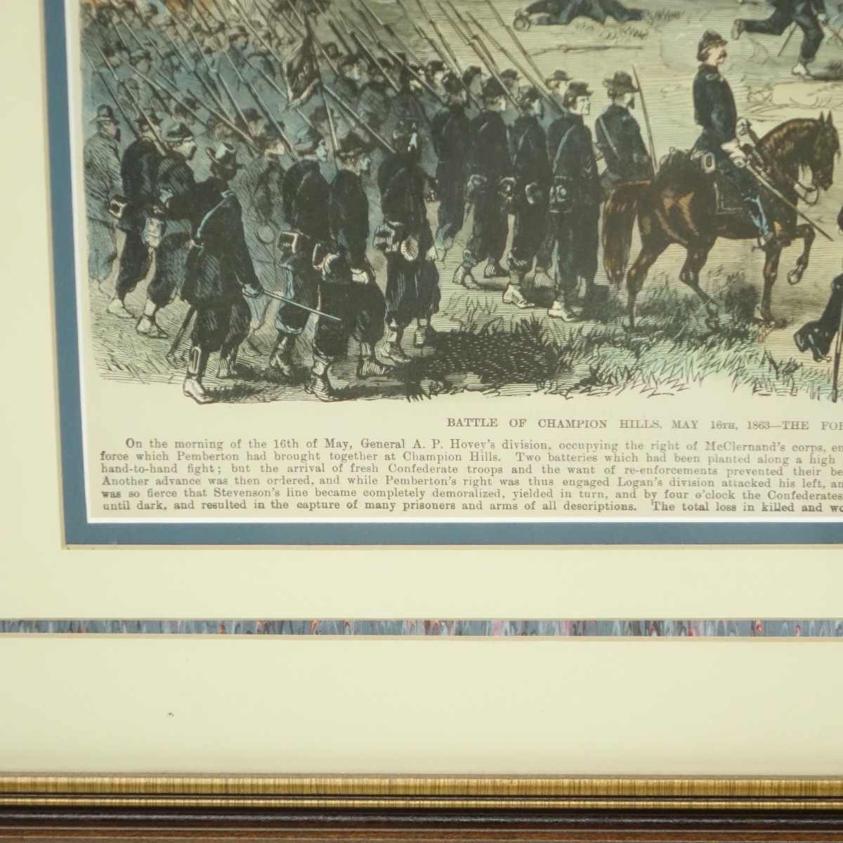 The Battle of Champion Hill, Grant Engraving