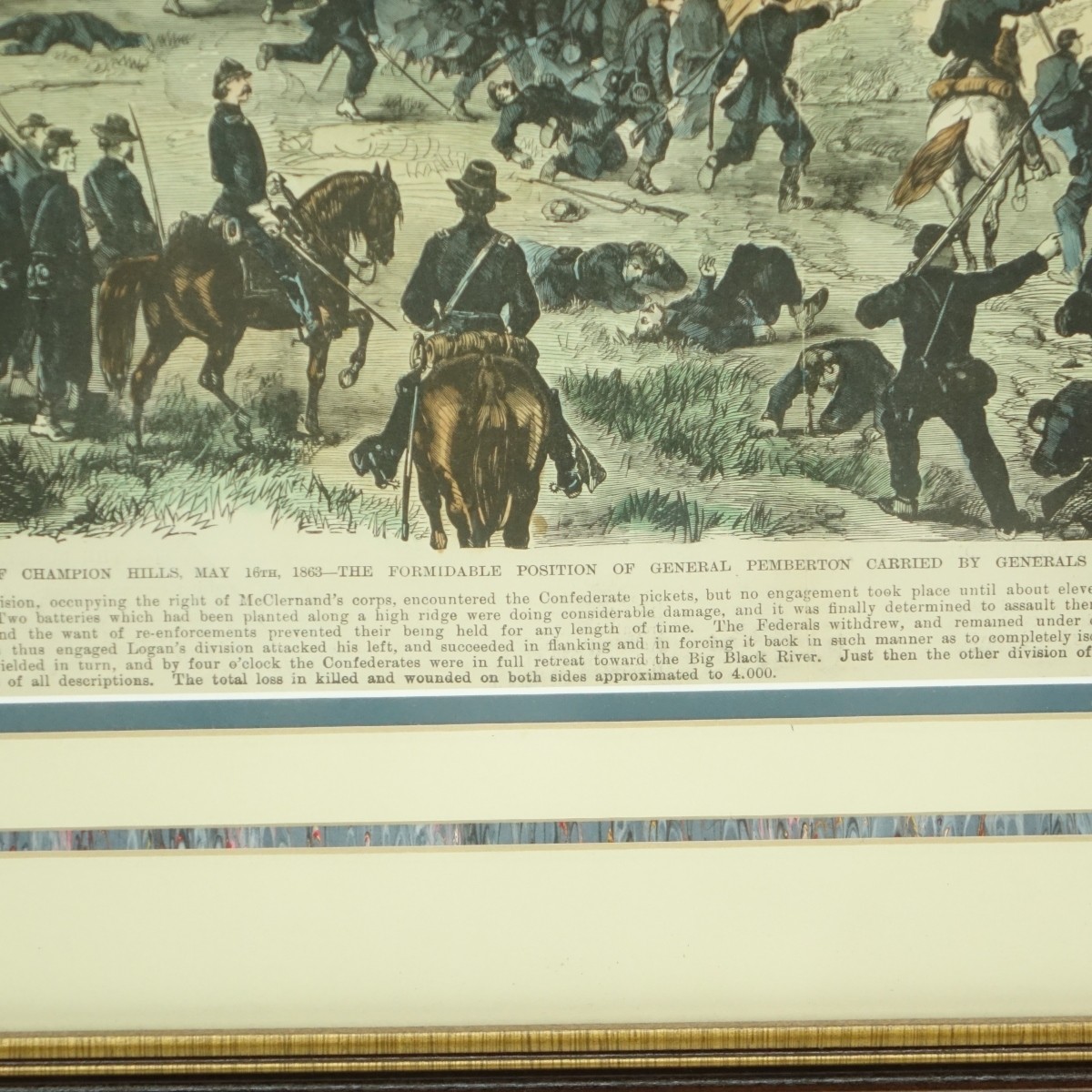 The Battle of Champion Hill, Grant Engraving