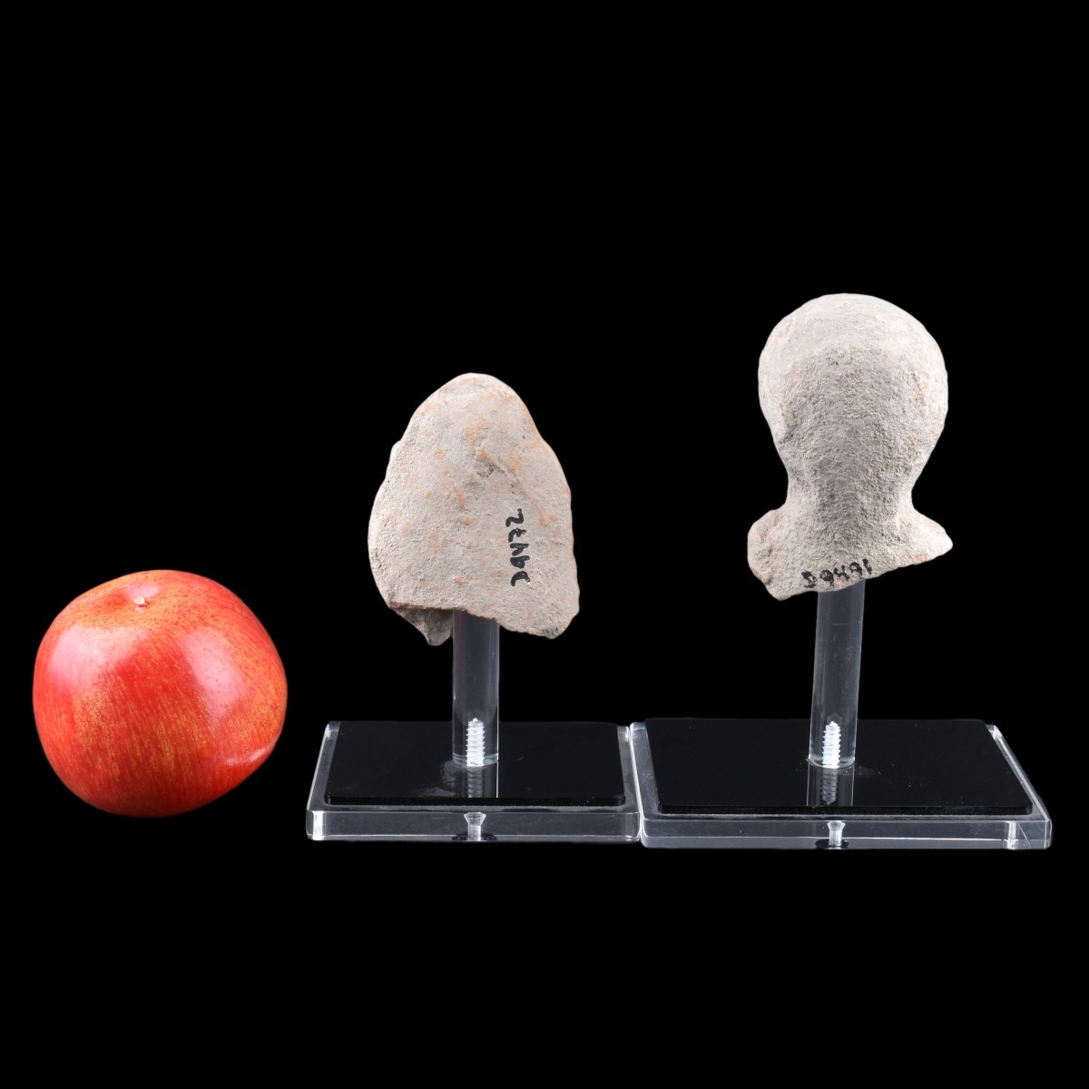 Ancient Greek Pottery Heads