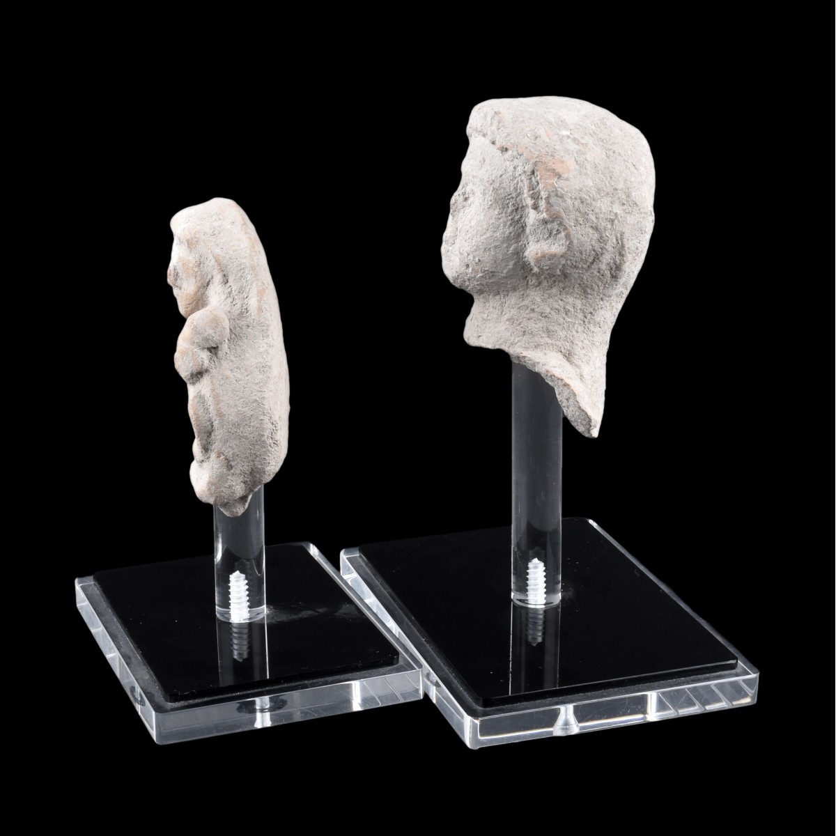 Ancient Greek Pottery Heads