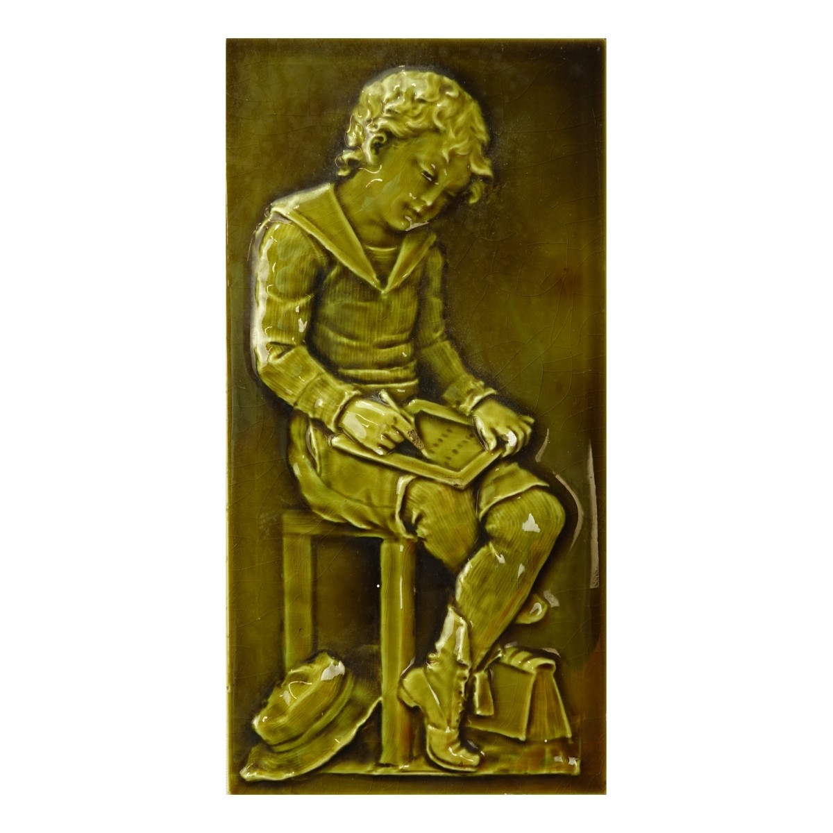 Art Pottery Figural Plaques