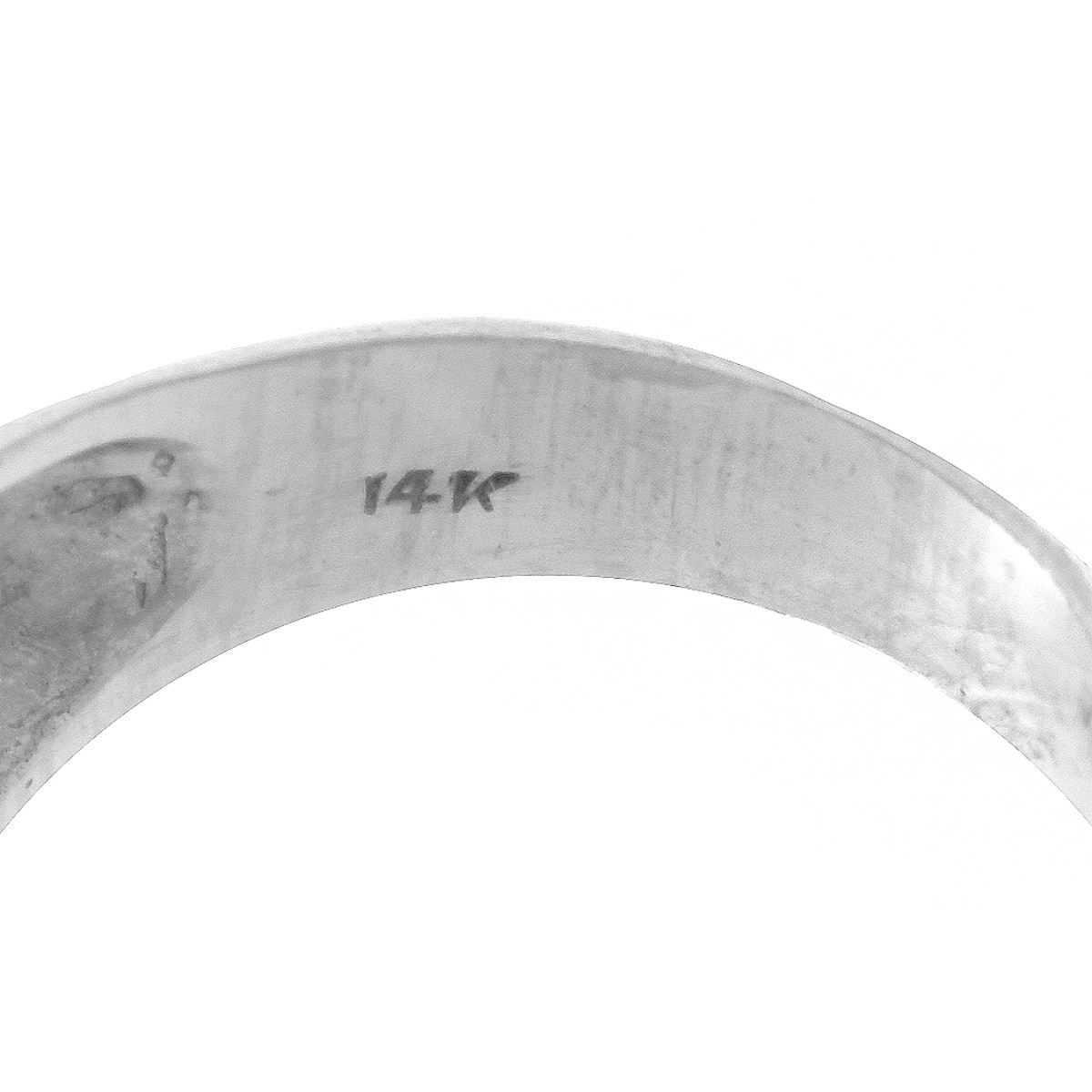 Black Star Sapphire and 14K Ring