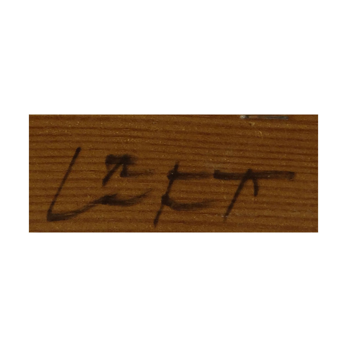Lg Grafitti Airbrush on Canvas Sign John H 1974