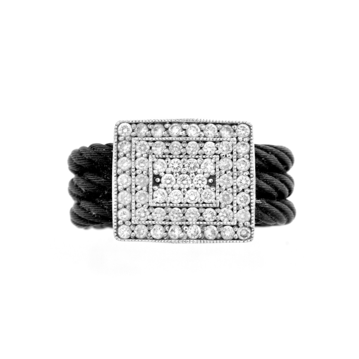 Philippe Charriol Diamond and 18K Ring