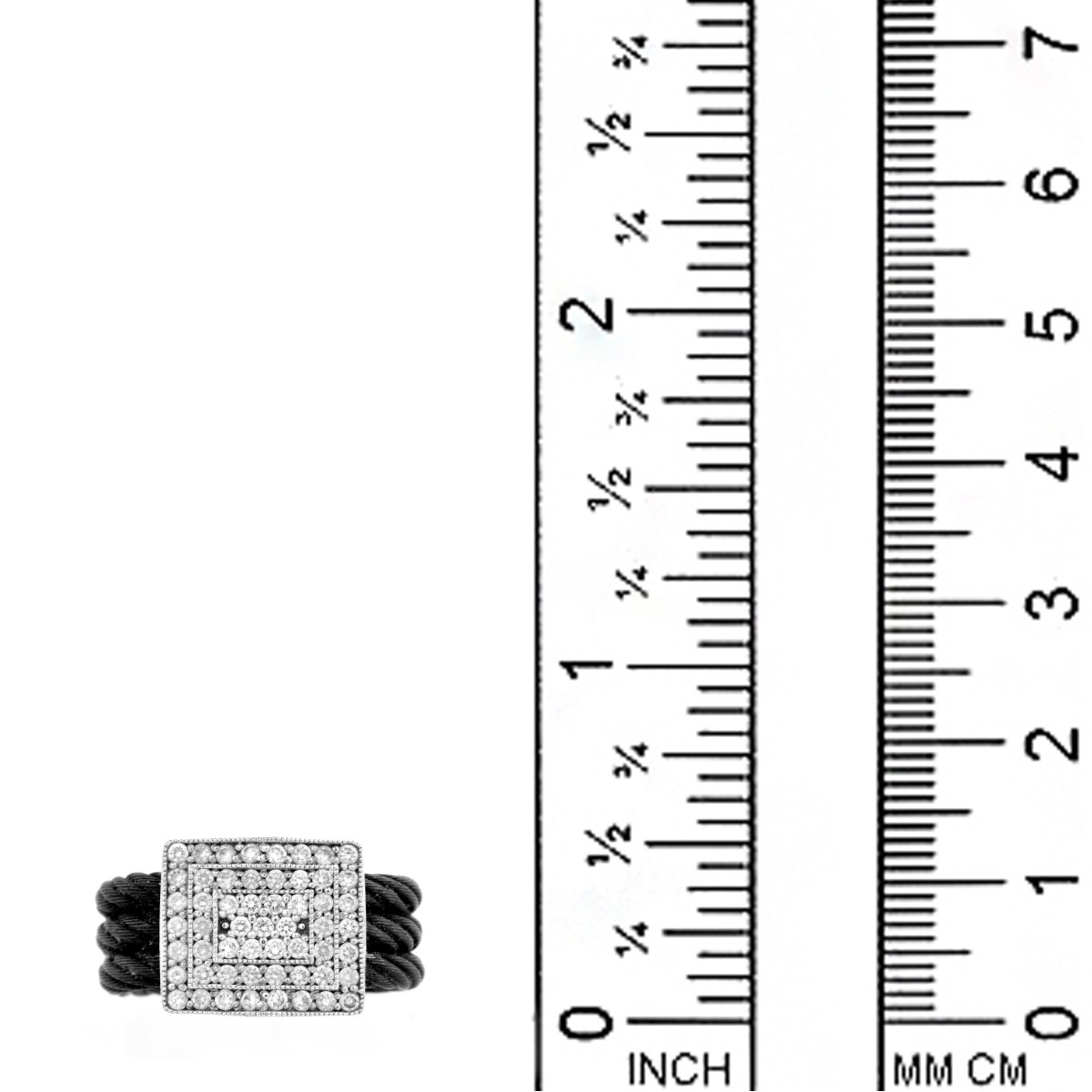 Philippe Charriol Diamond and 18K Ring