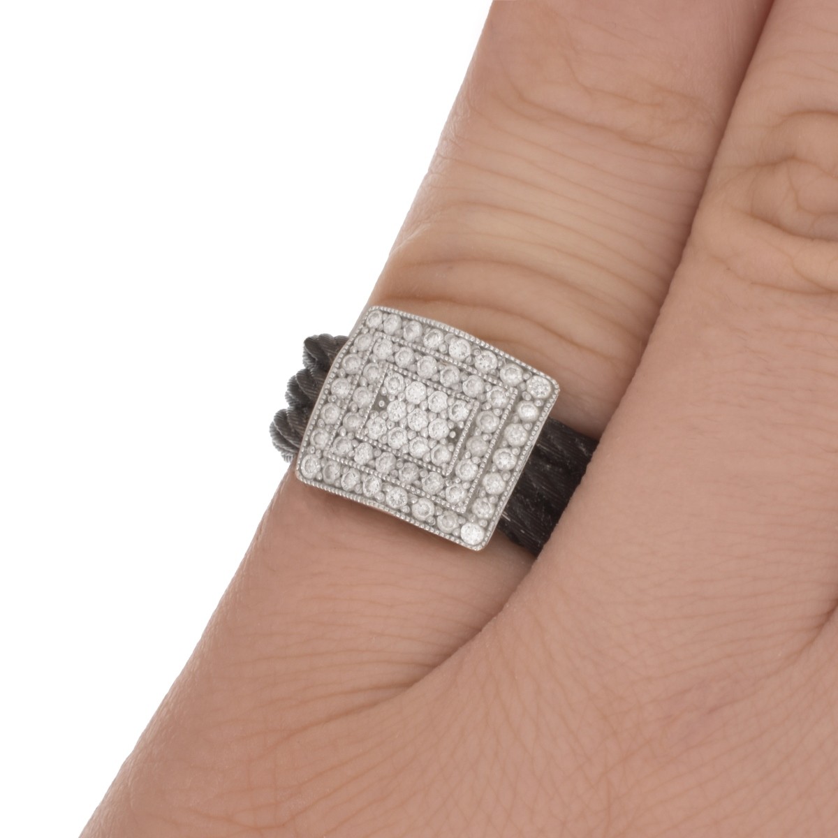 Philippe Charriol Diamond and 18K Ring