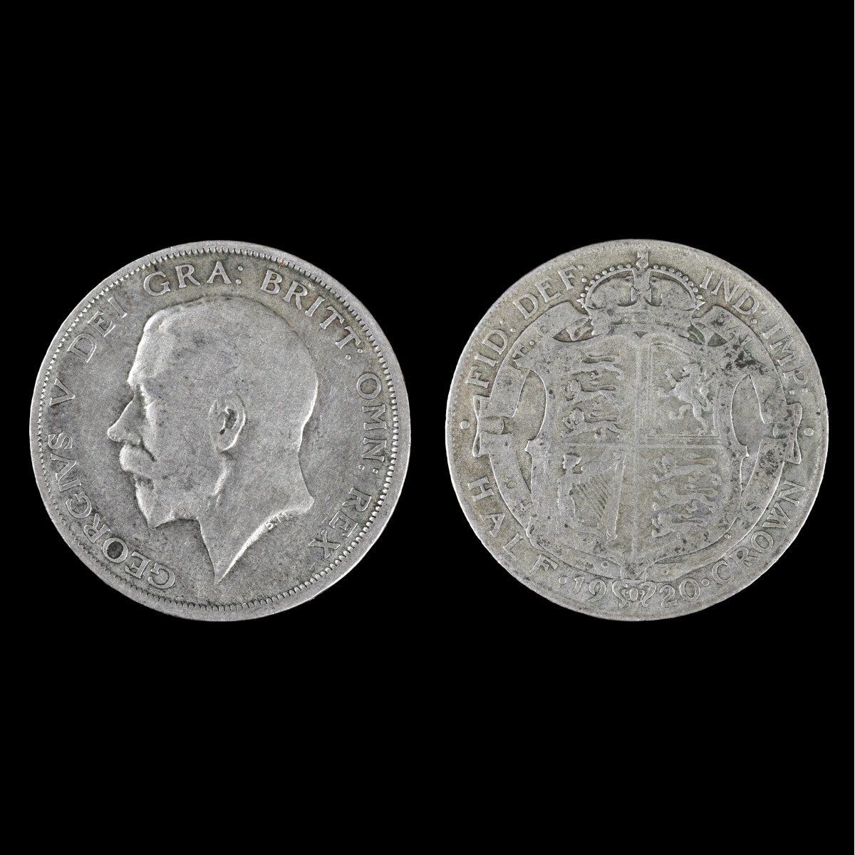 Great Britain 500 Silver Half Crown