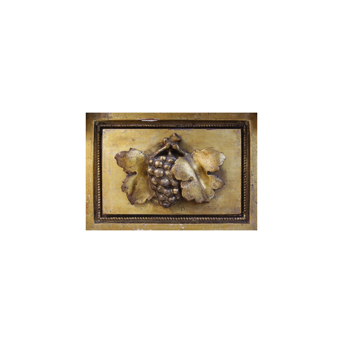 19th Century Gilt Carved Mirror. Unsigned
