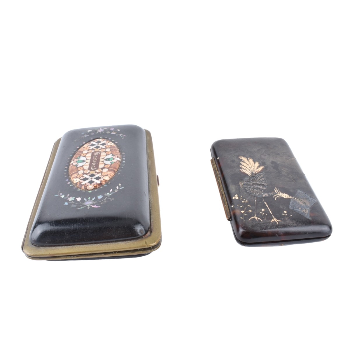 Two (2) Antique Cases
