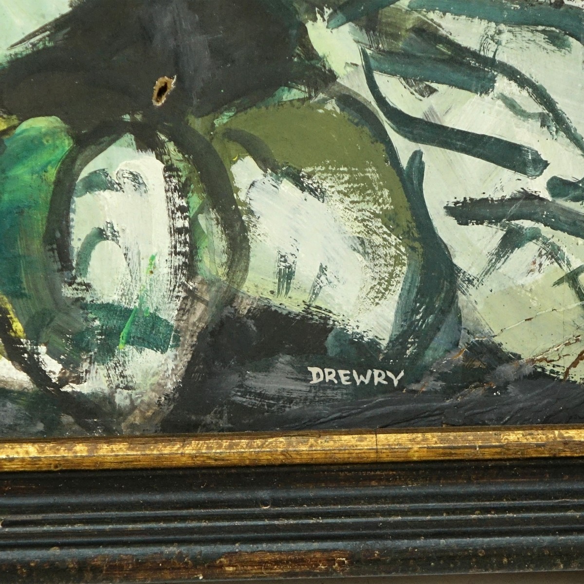 Marguerite Drewry, American (20th C) Oil on Board,
