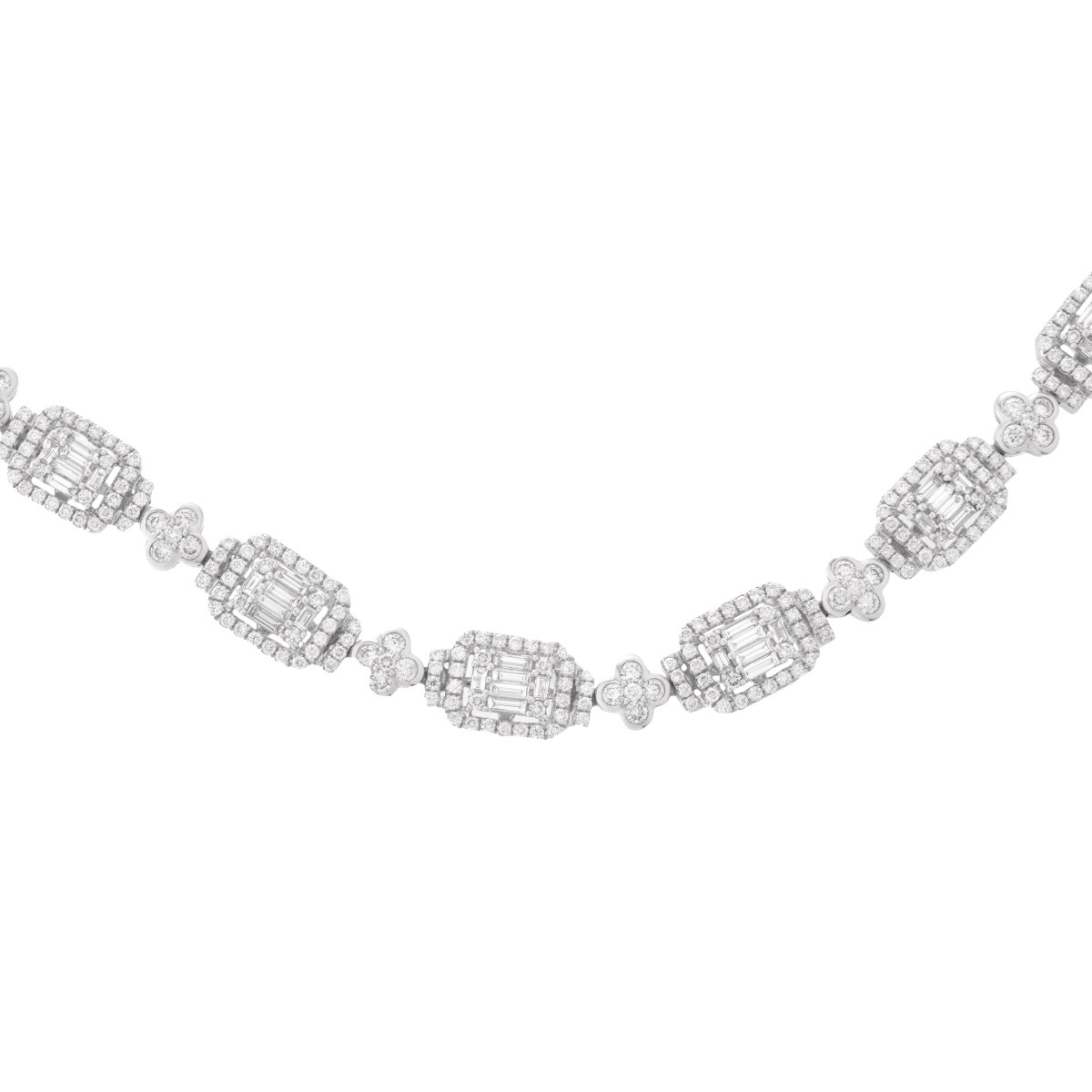 Diamond and 18K Necklace