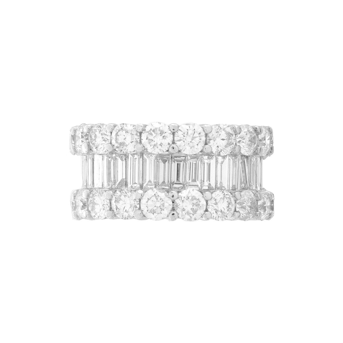 Diamond and Platinum Eternity Band.