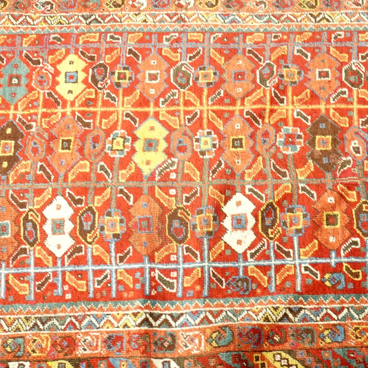 Antique Persian Qashqai Rug