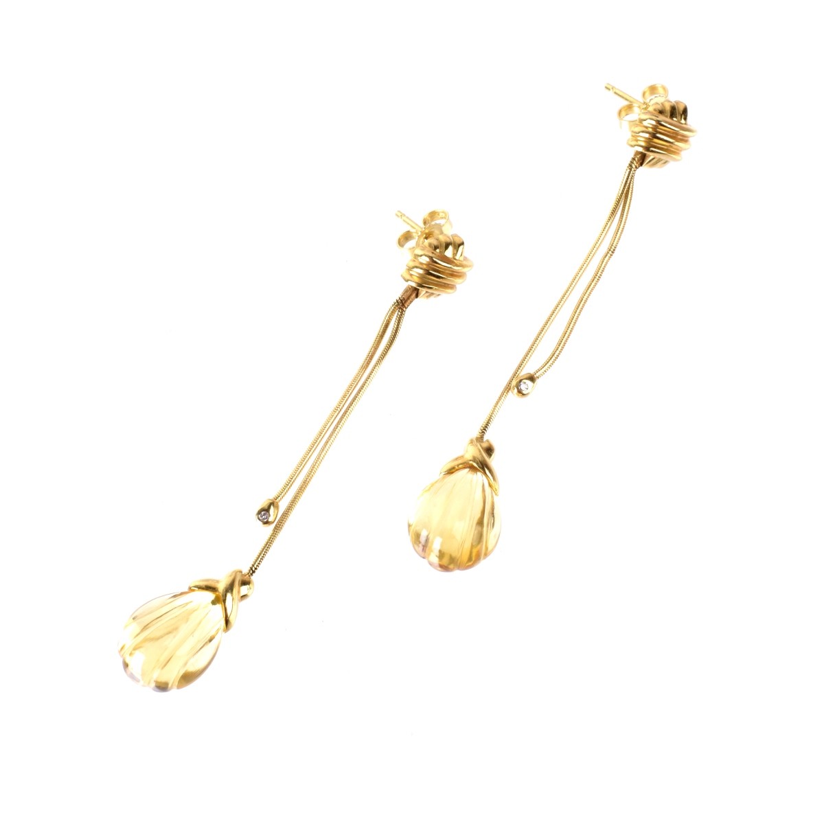H. Stern style Citrine and 18K Suite