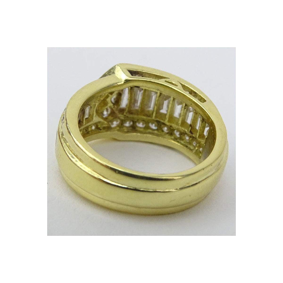 Diamond and 18K Gold Ring