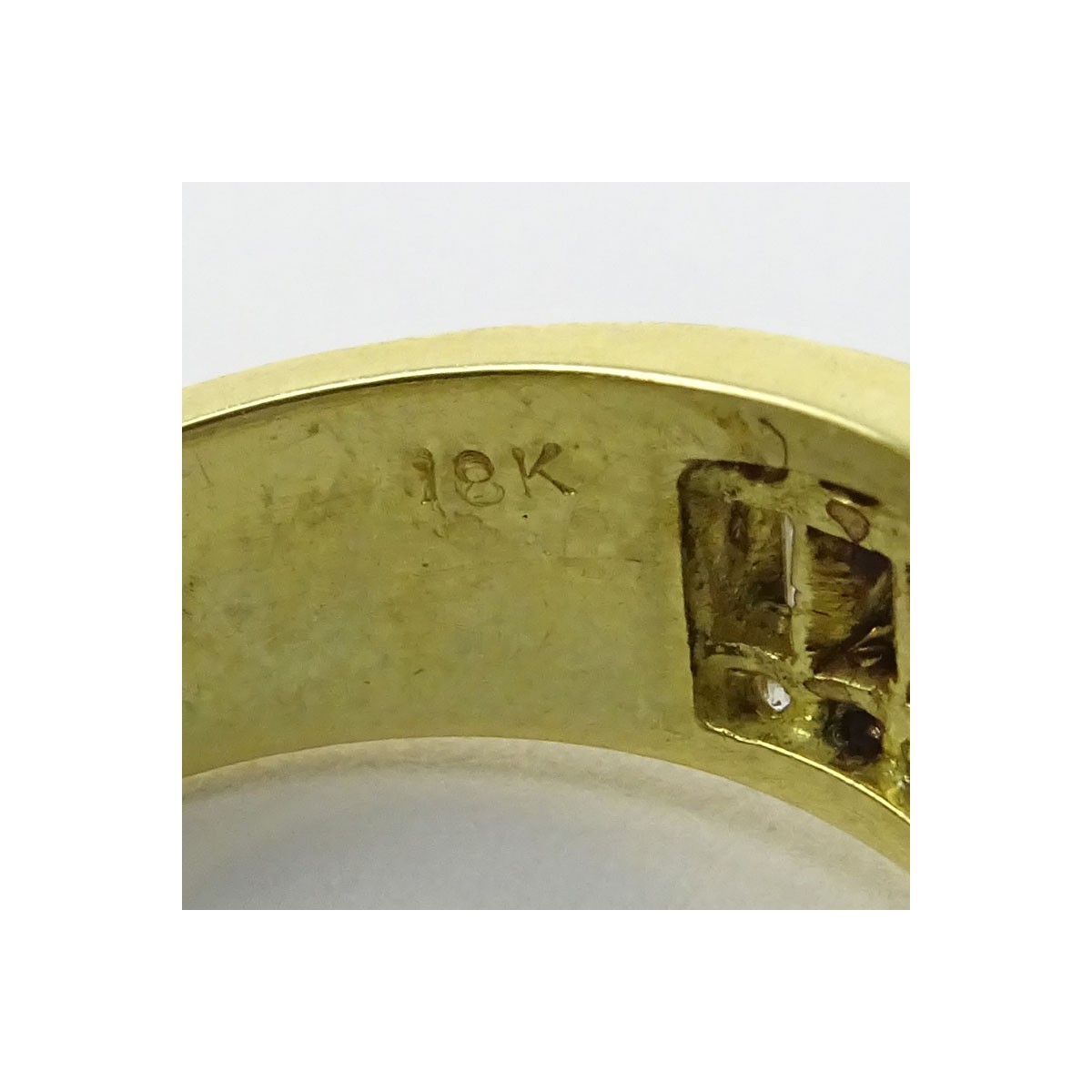 Diamond and 18K Gold Ring