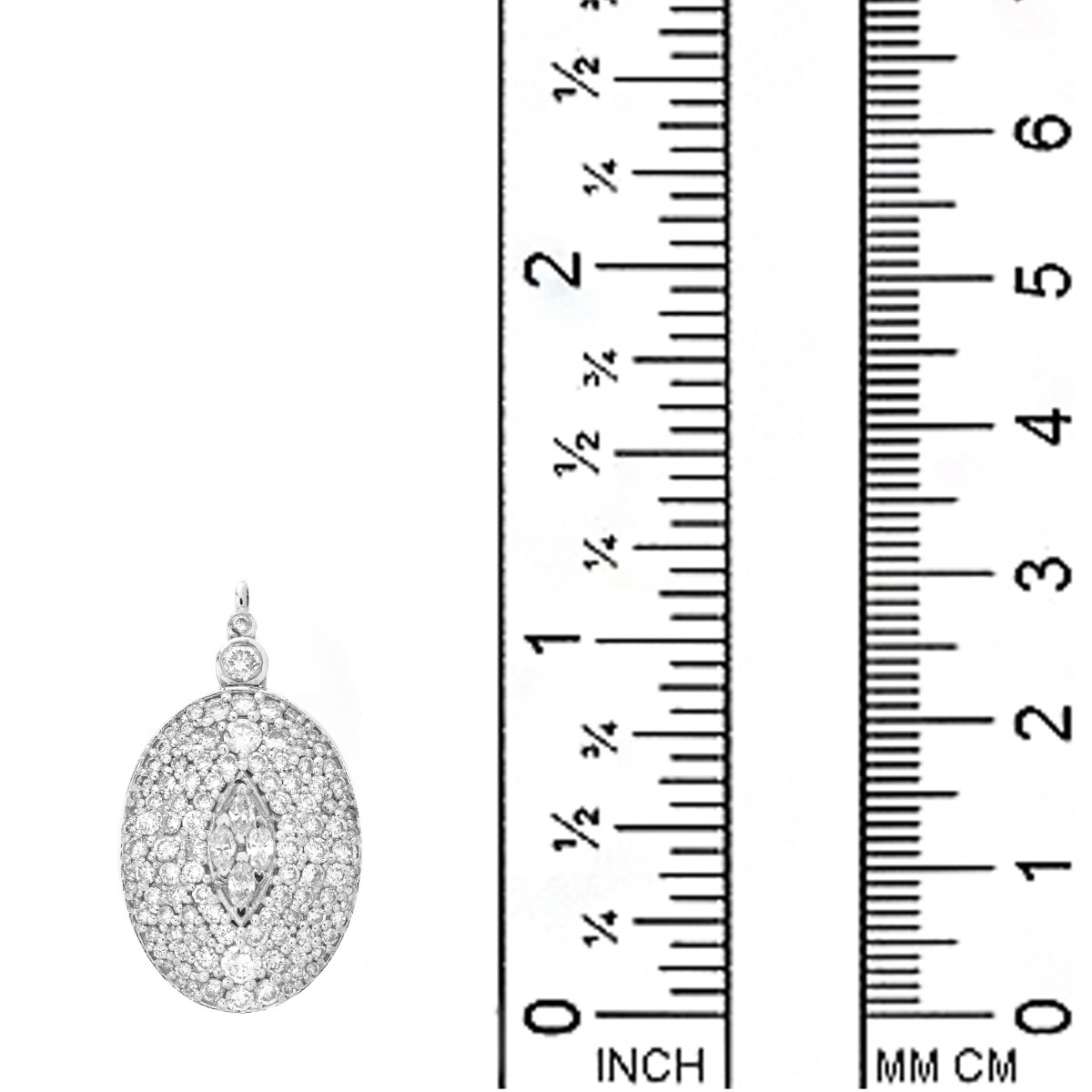 Vintage Diamond and 14K Pendant