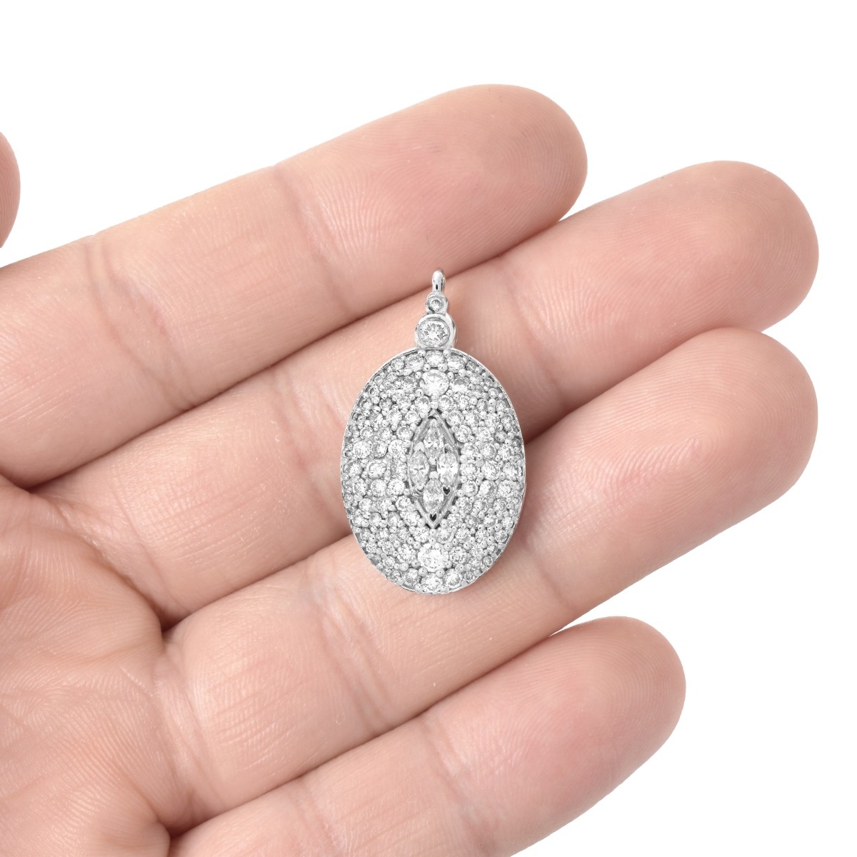Vintage Diamond and 14K Pendant