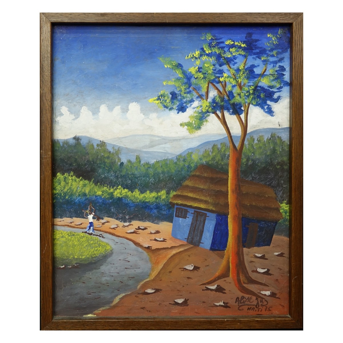 Haitian Oil on Canvas
