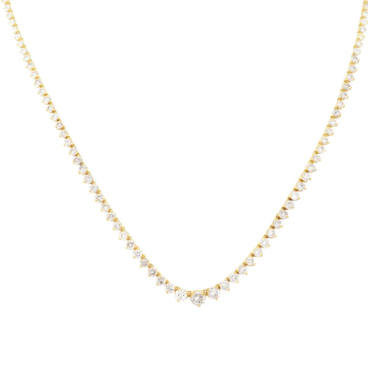 Diamond and 18K Necklace