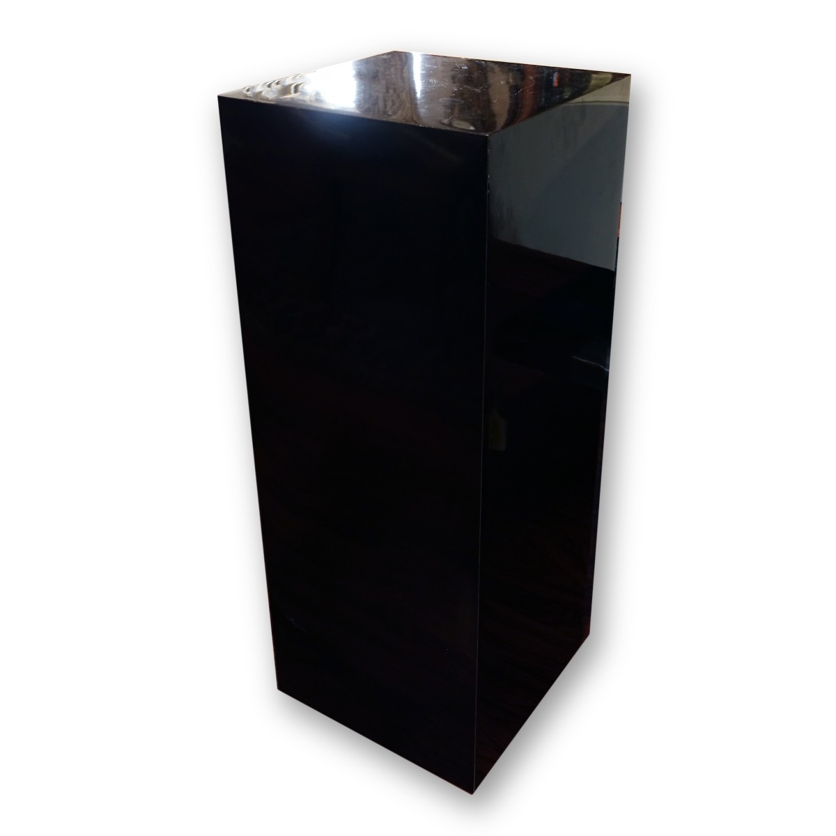 Black Laminate Pedestal.