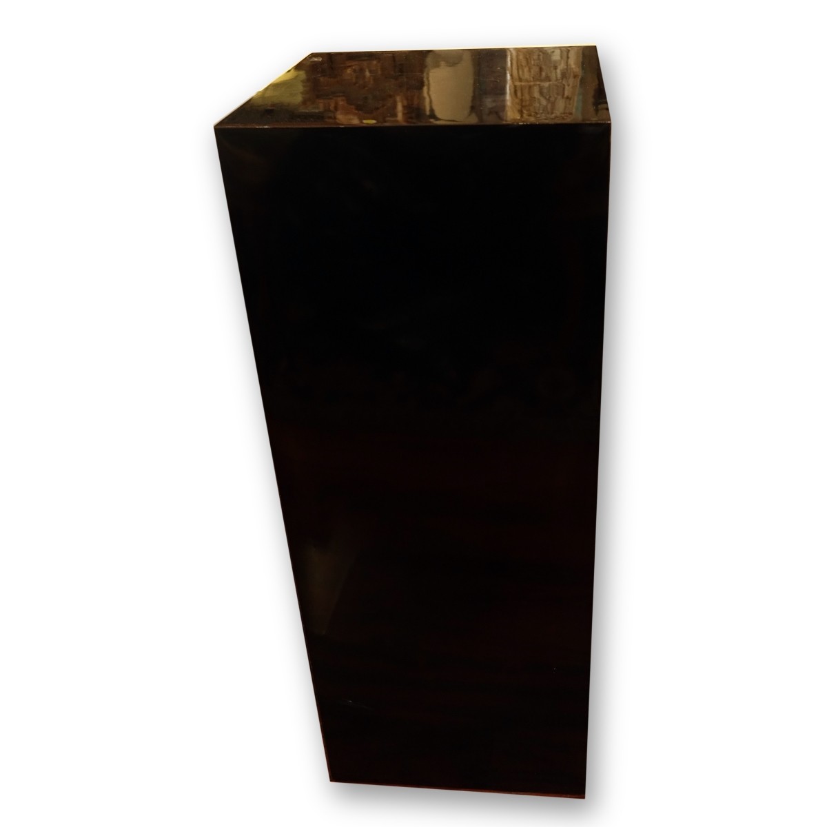 Black Laminate Pedestal.