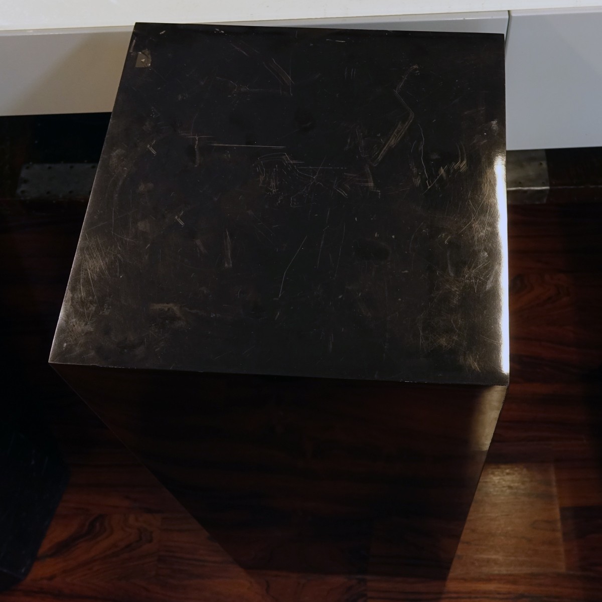 Black Laminate Pedestal.