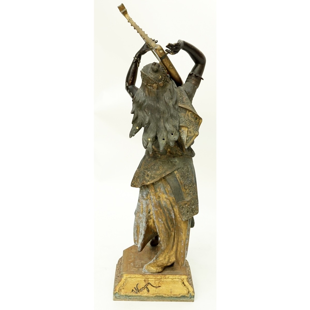 Arthur Waagen, German French Metal Sculpture