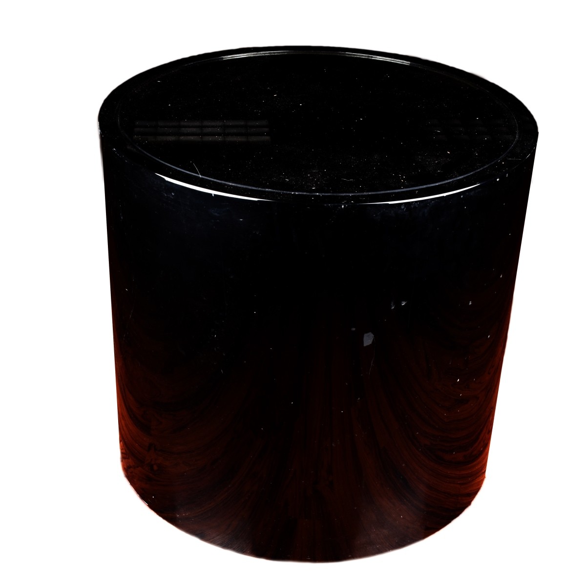 Round Acrylic Black Pedestal