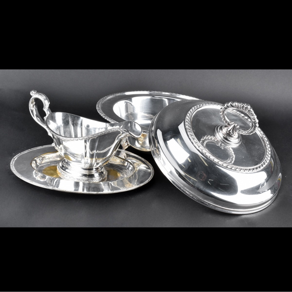 Premium Silver Plate Holloware Lot