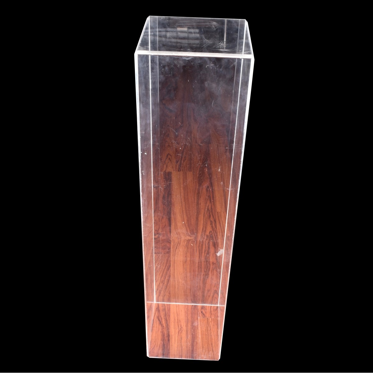 Clear Acrylic Square Pedestal