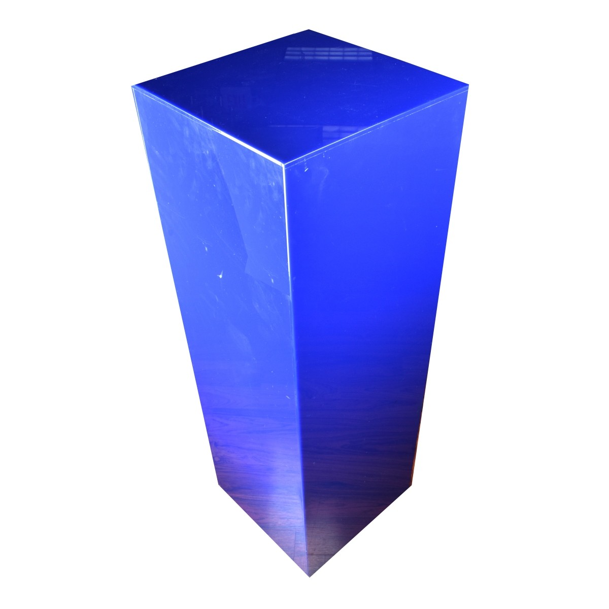 Cobalt Blue Acrylic Pedestal