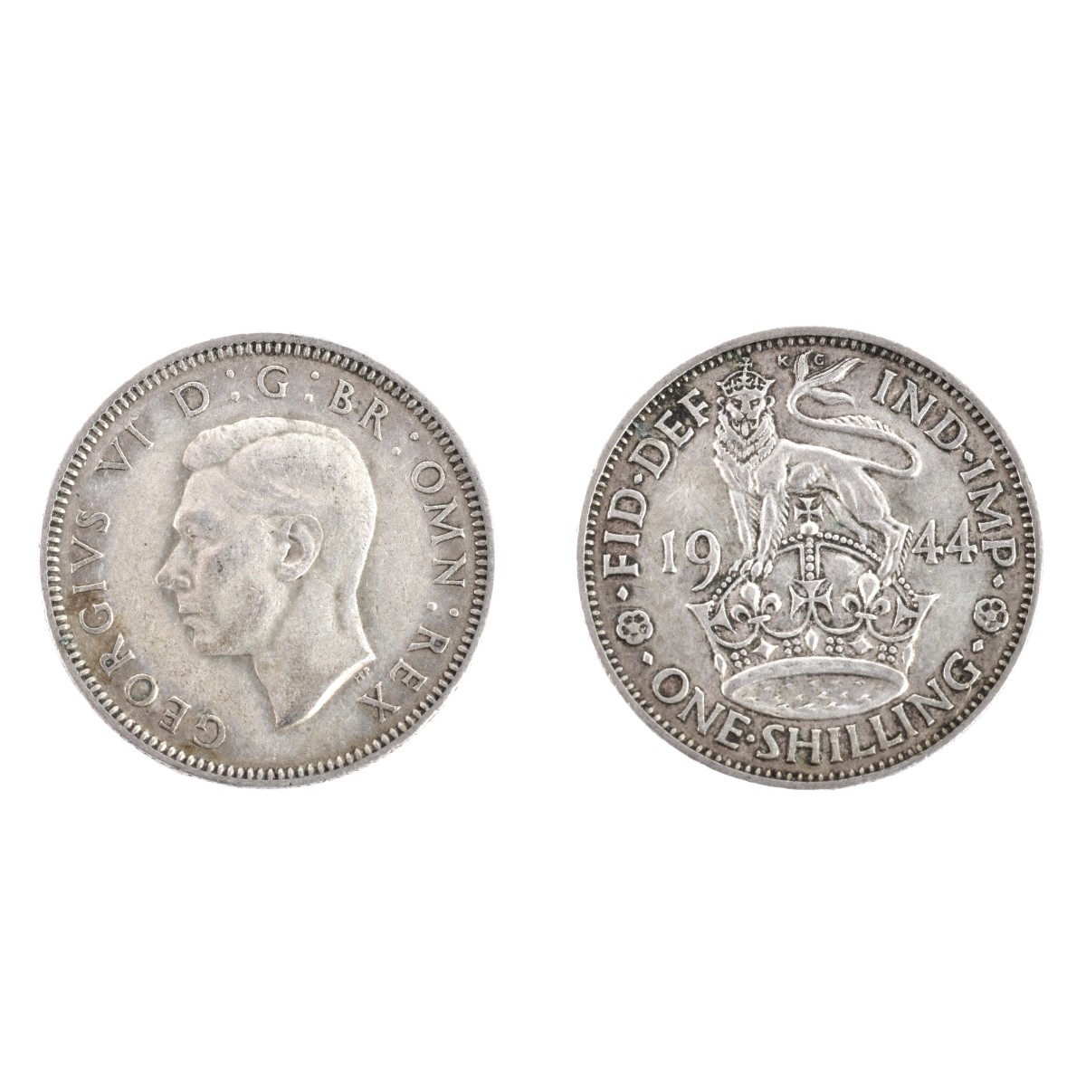 United Kingdom Silver One Shilling