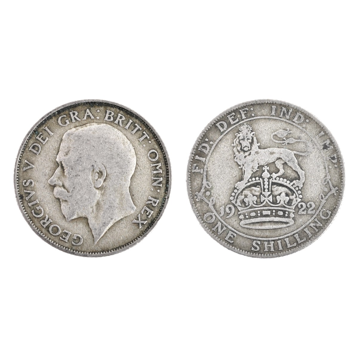 United Kingdom Silver One Shilling