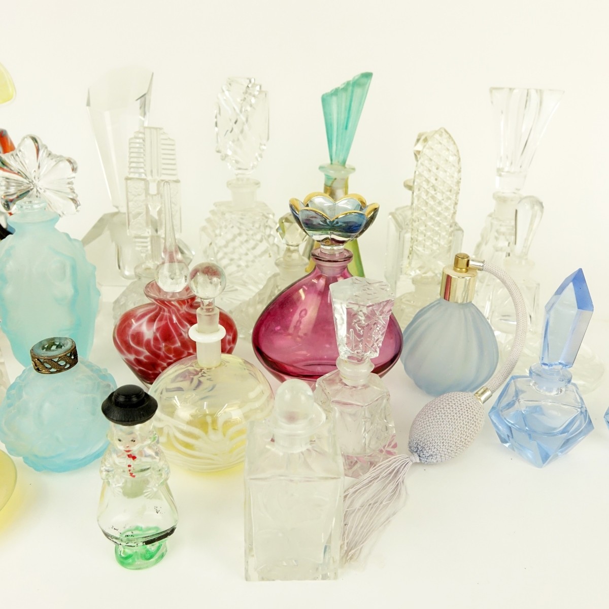Lg Collection Art Deco Perfume Bottles