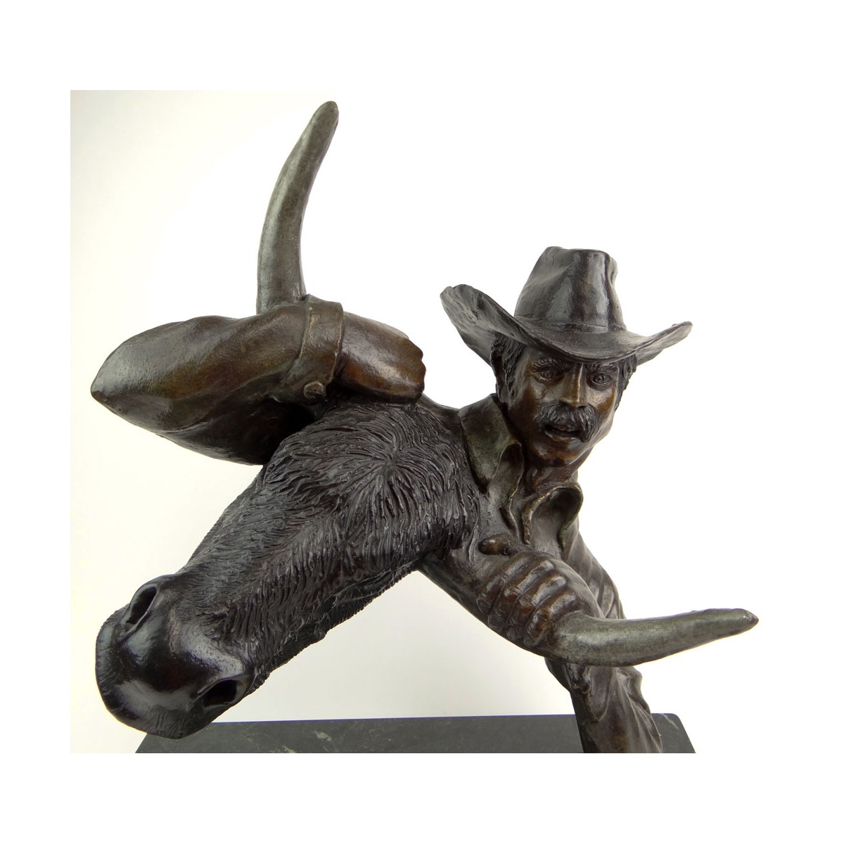 Paul Wegner Bronze Sculpture "Takedown"