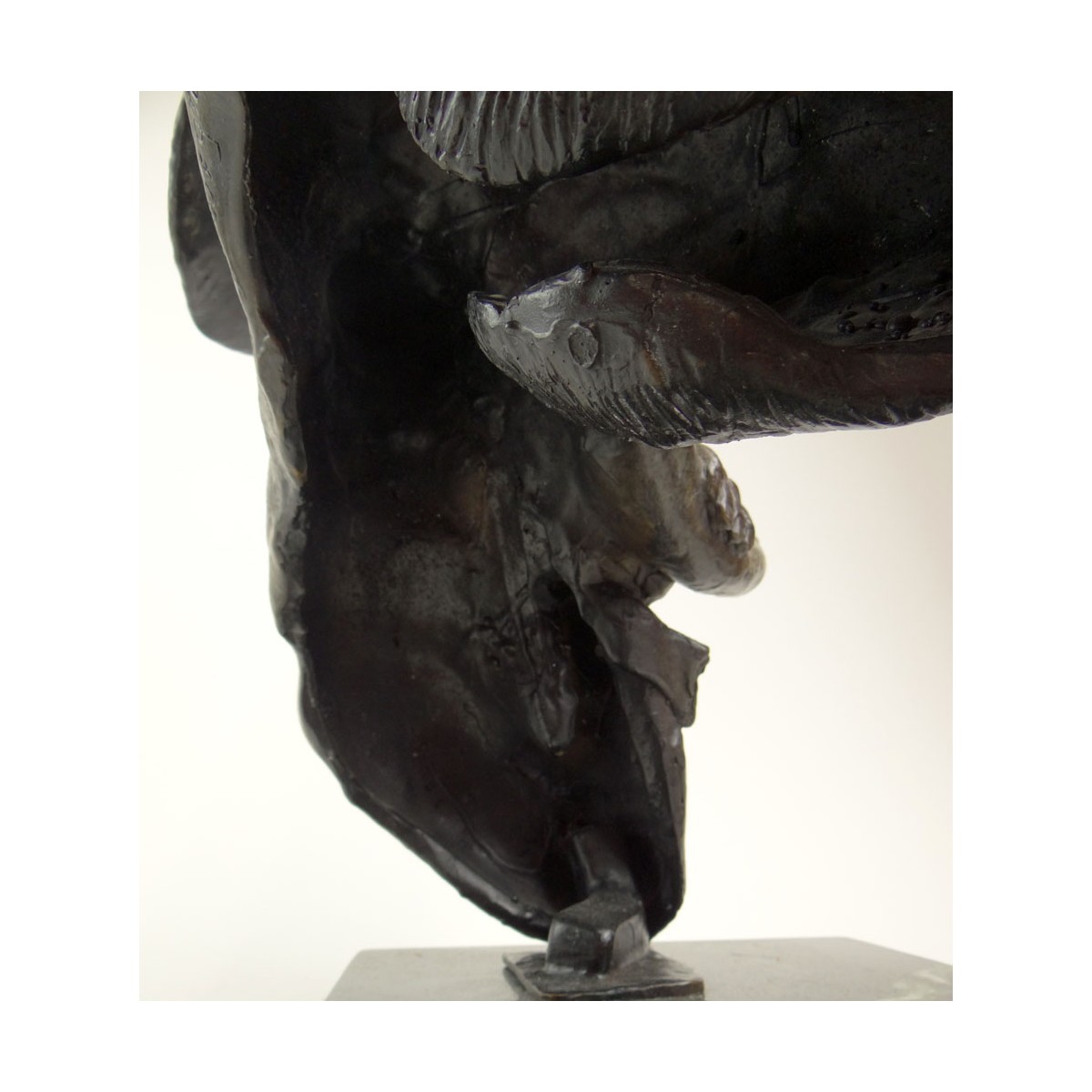 Paul Wegner Bronze Sculpture "Takedown"