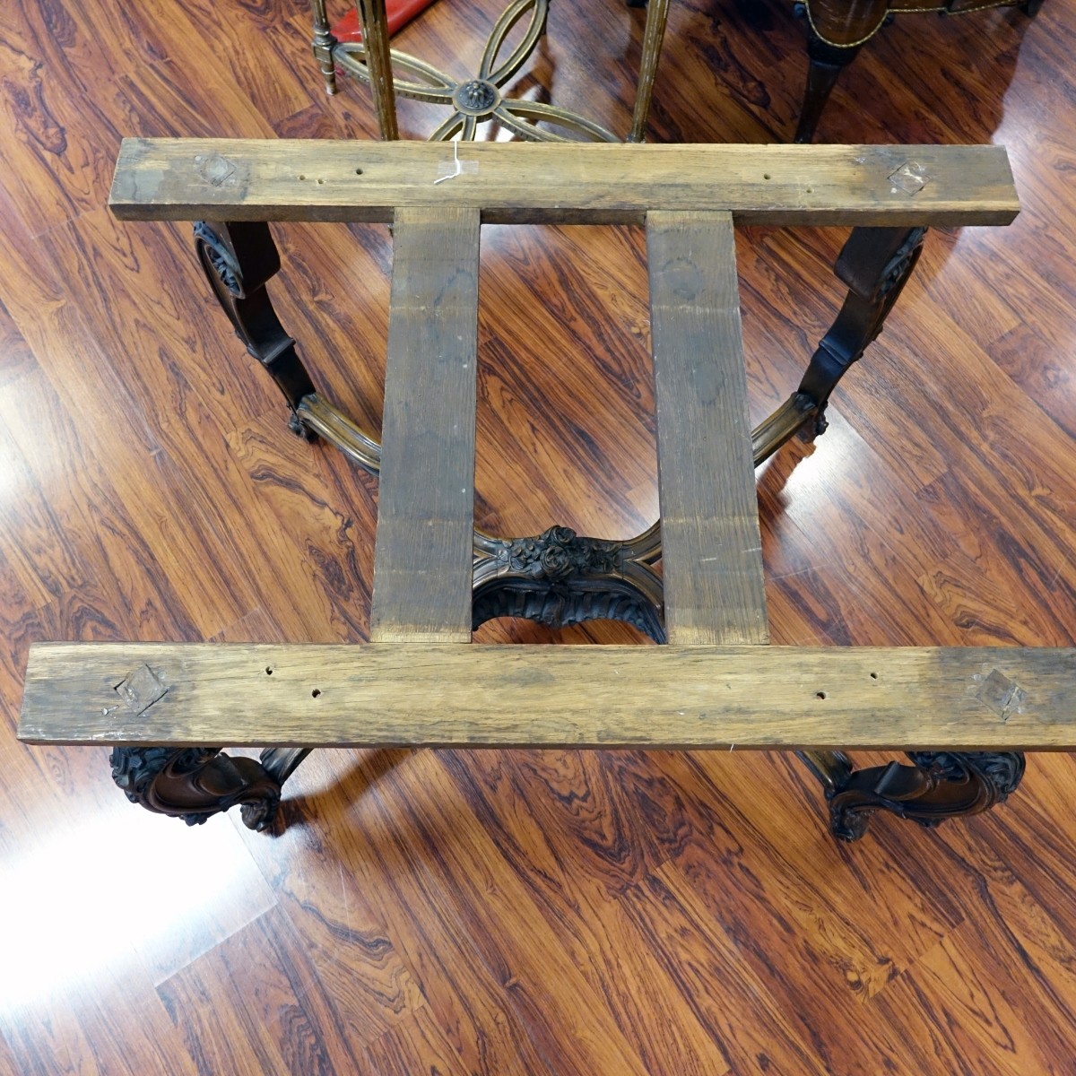 French Carved Table Base