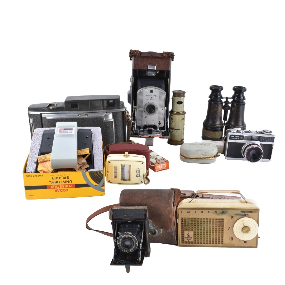 20C Collection of 18 Gadgets, Cameras Etc.