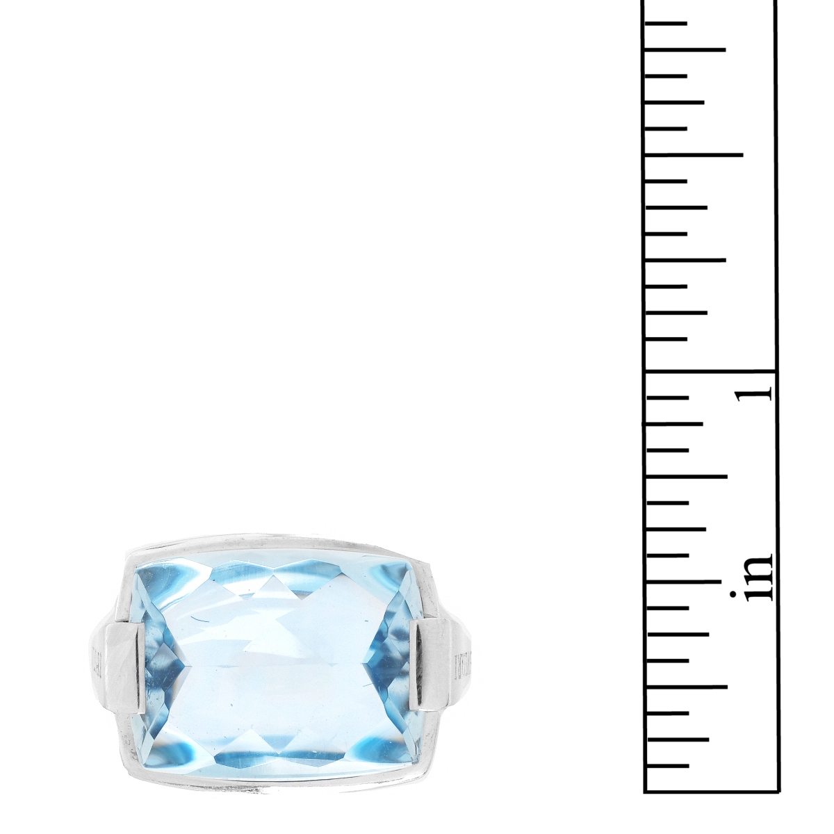 Bulgari Topaz and 18K Ring