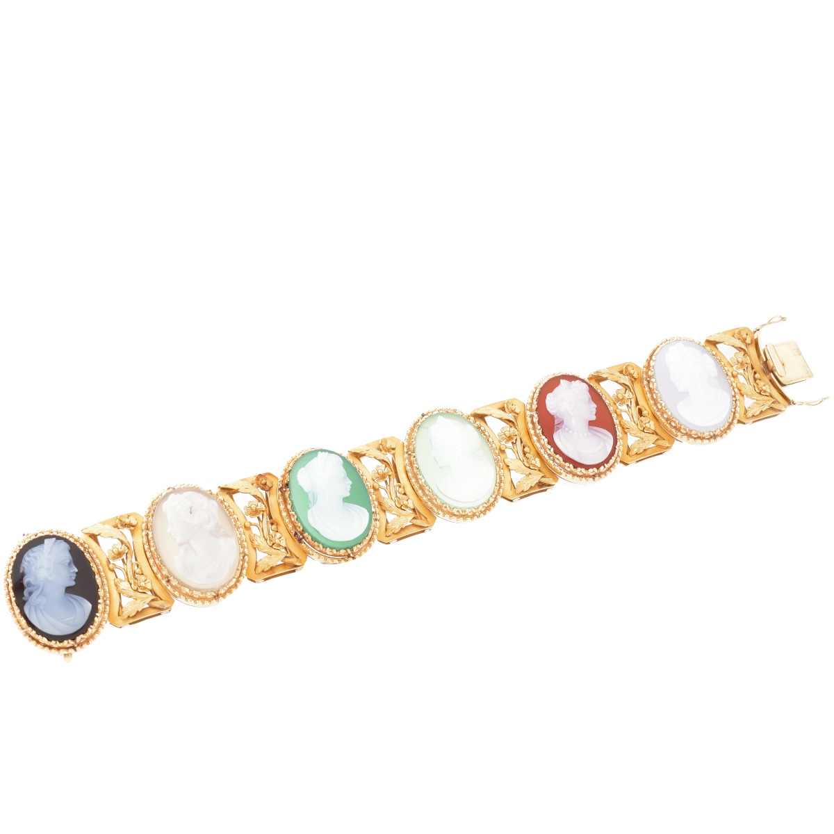 Antique 14K Cameo Bracelet