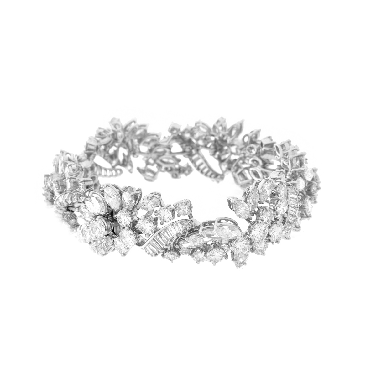 Diamond and Platinum Bracelet