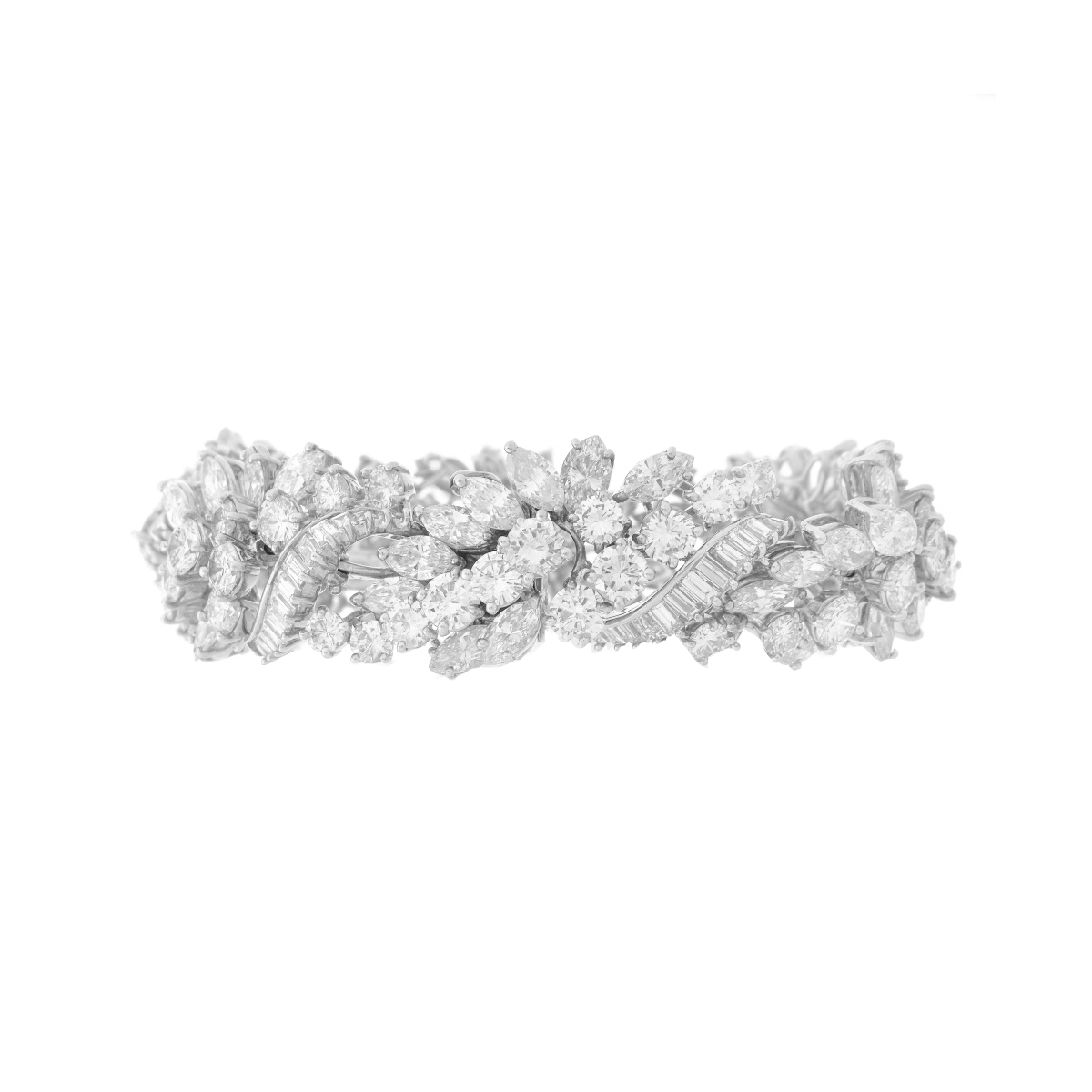 Diamond and Platinum Bracelet