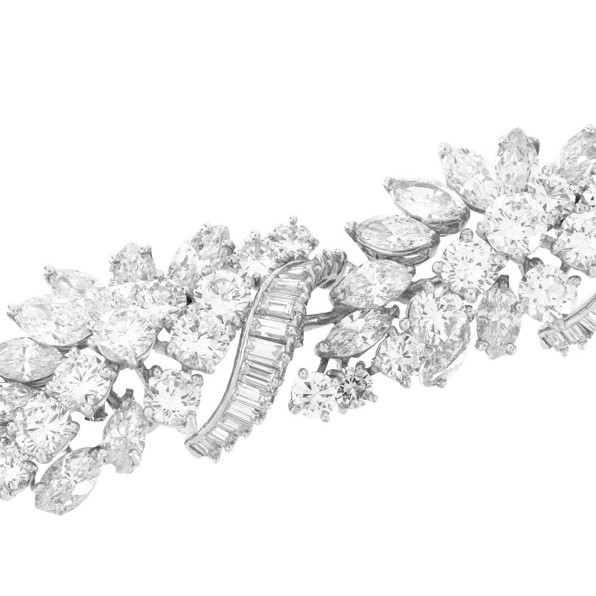 Diamond and Platinum Bracelet