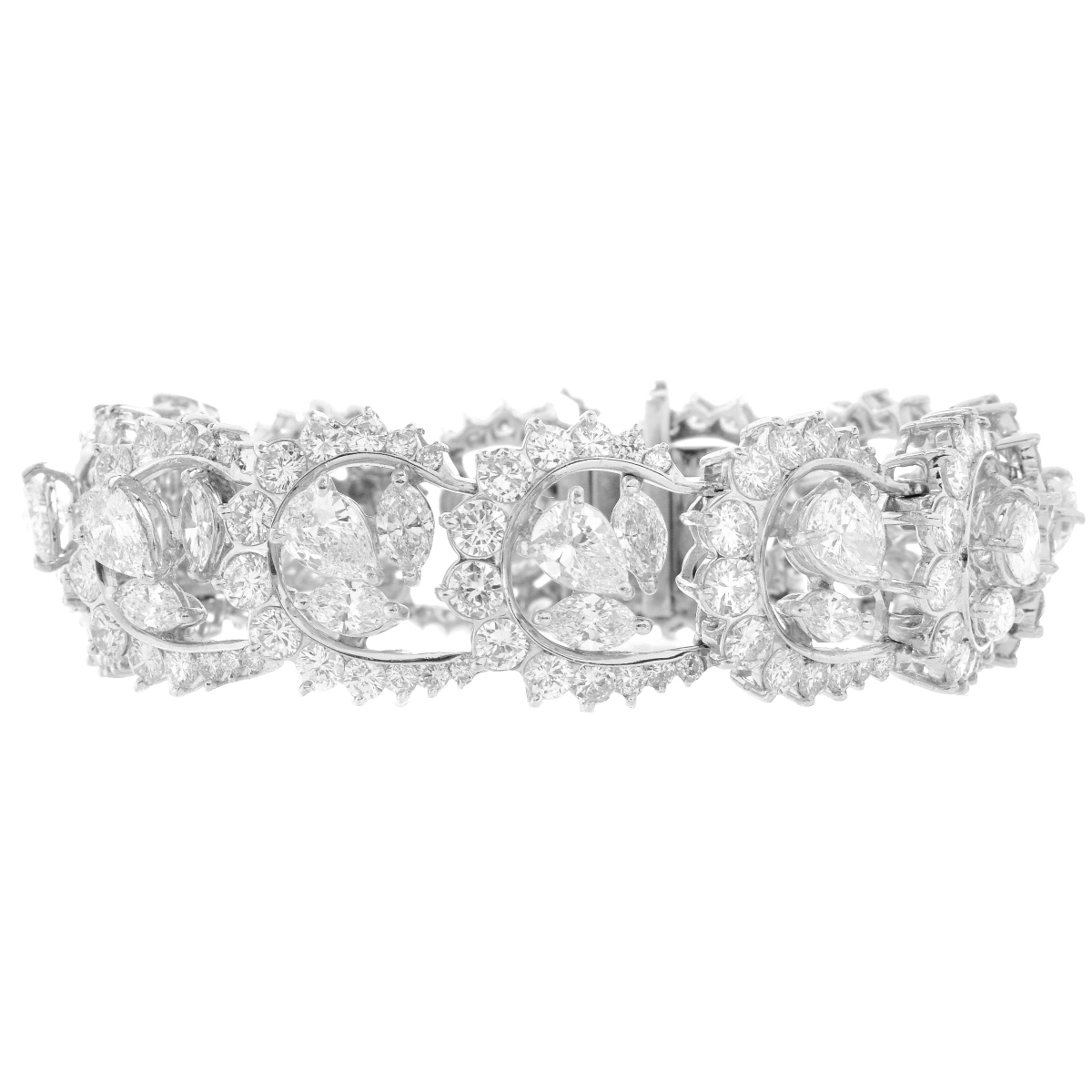 Diamond and Platinum Bracelet