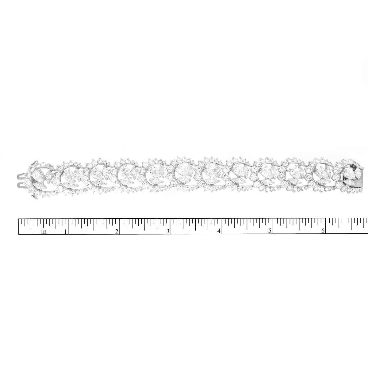 Diamond and Platinum Bracelet