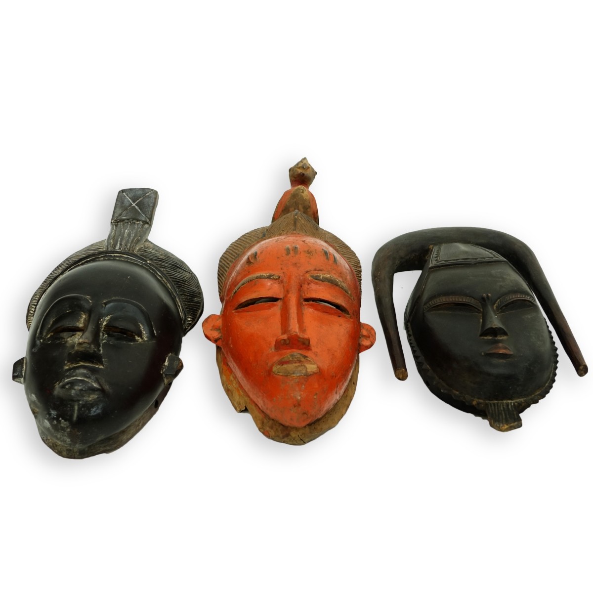 Guro African Ivory Coast Masks