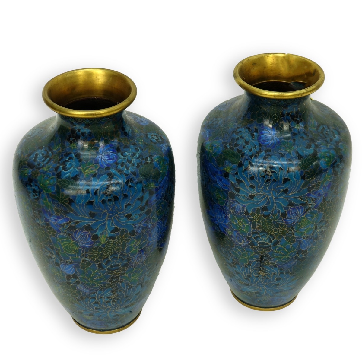 Chinese Cloisonne Vases